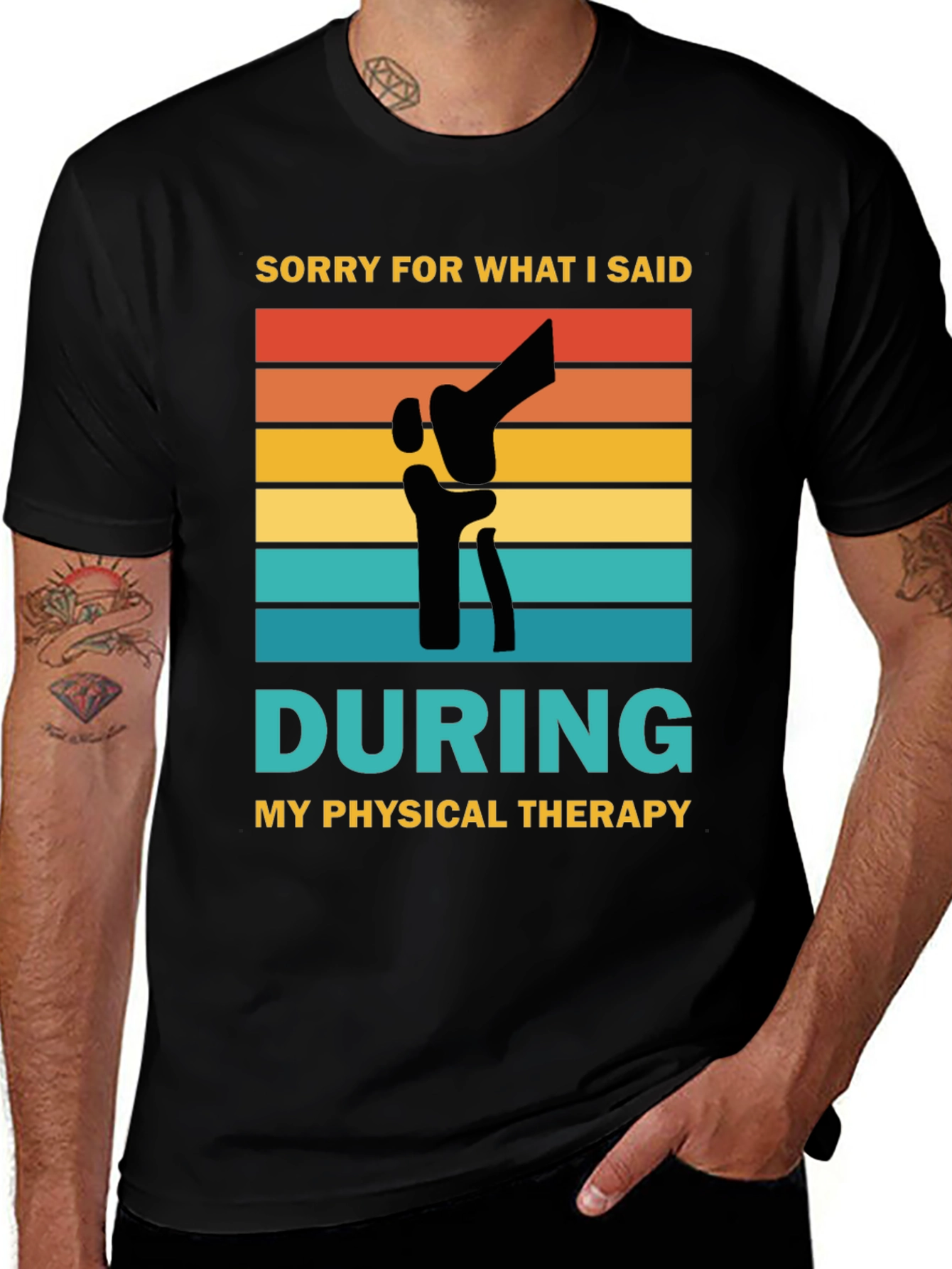 Camiseta de terapia física Lo siento por lo que dije