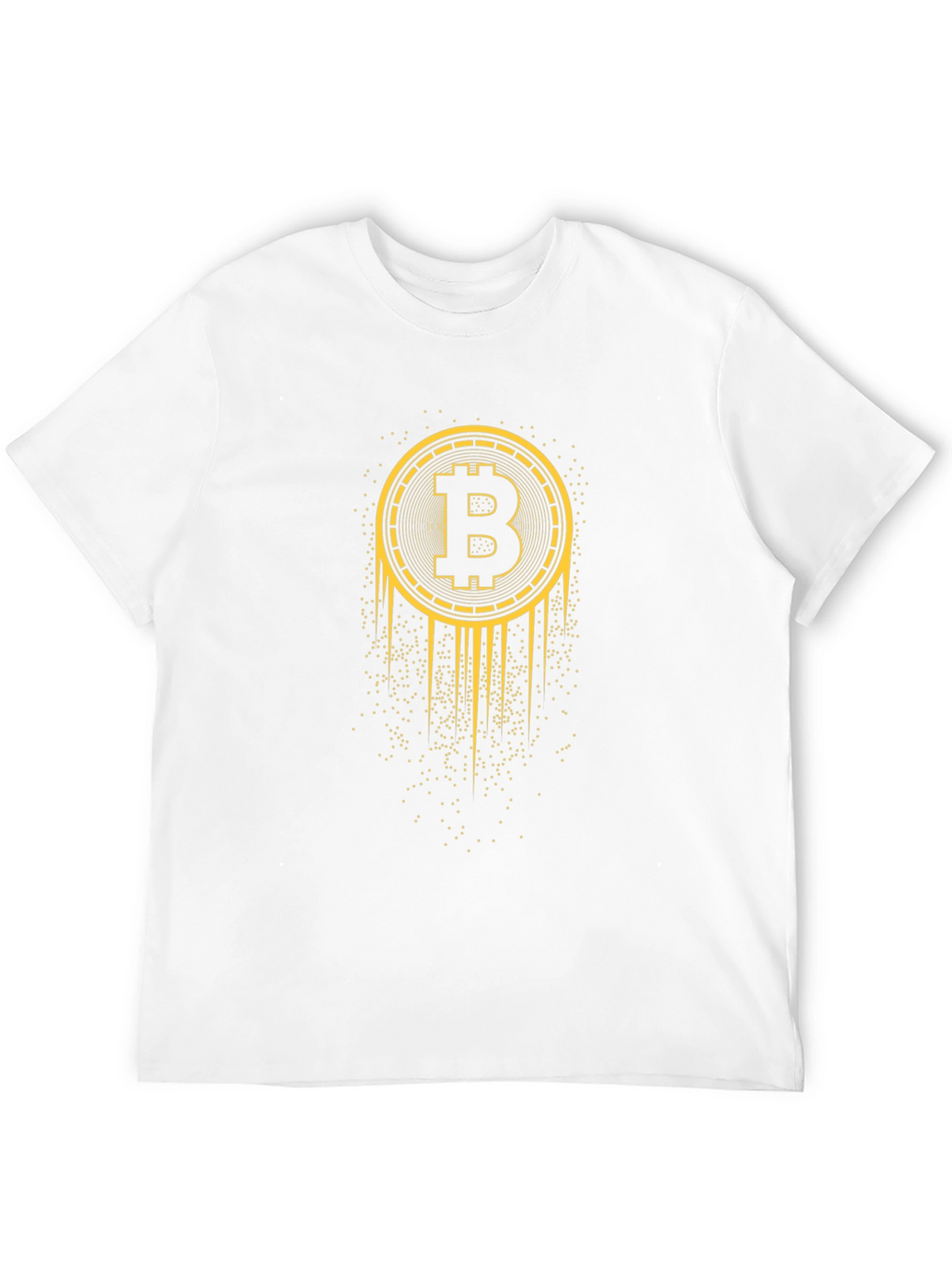 Camiseta Bitcoin Negra para Hombre