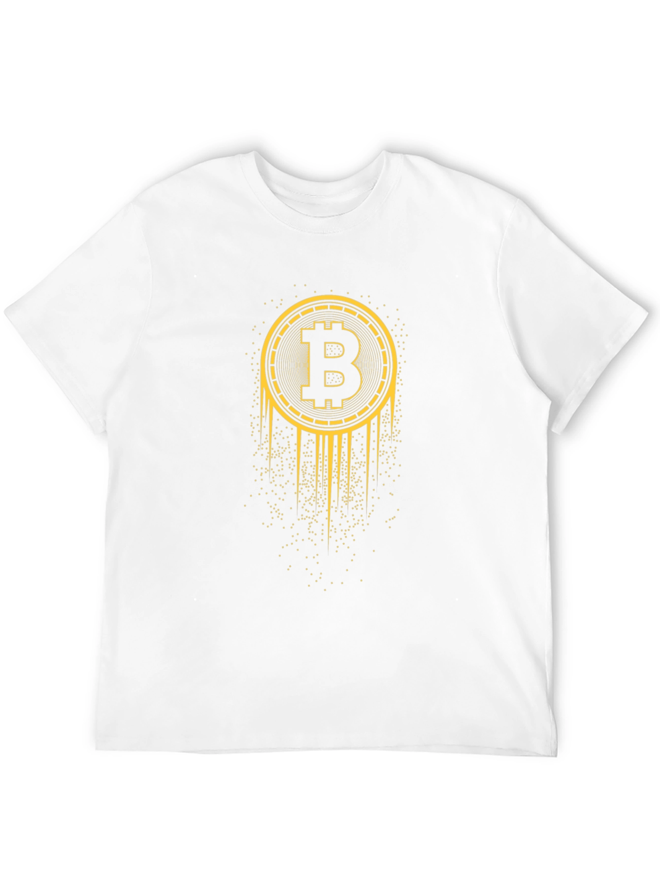 Camiseta Bitcoin Negra para Hombre