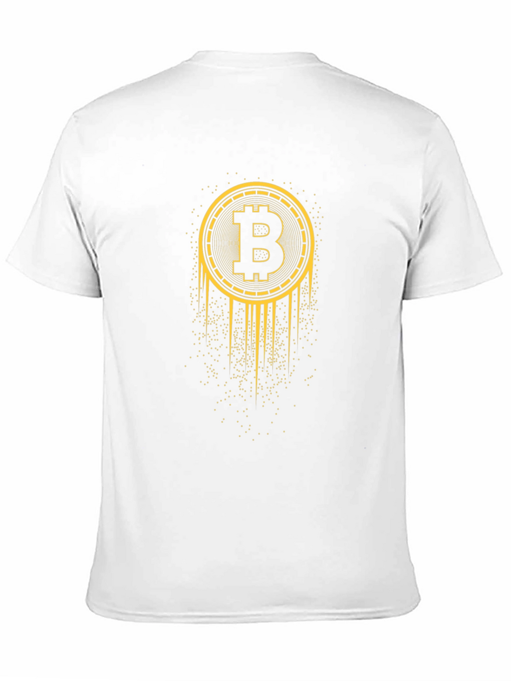 Camiseta Bitcoin Negra para Hombre
