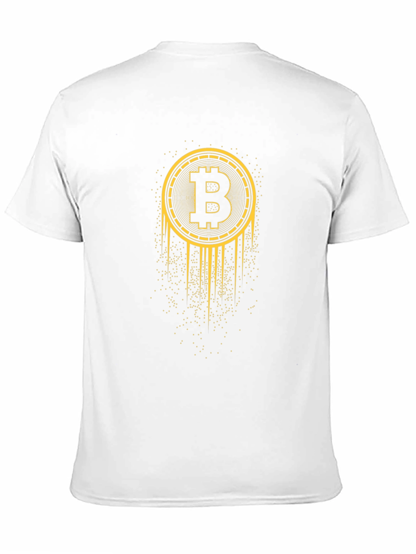 Camiseta Bitcoin Negra para Hombre