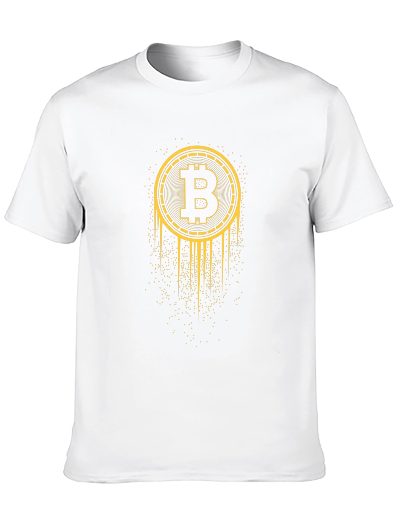 Camiseta Bitcoin Negra para Hombre