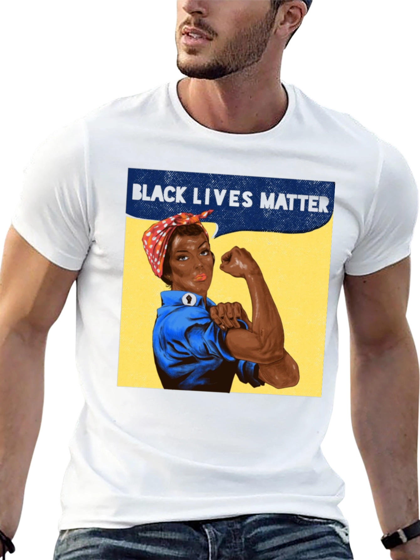 Camiseta Black Lives Matter Rosie la Remachadora