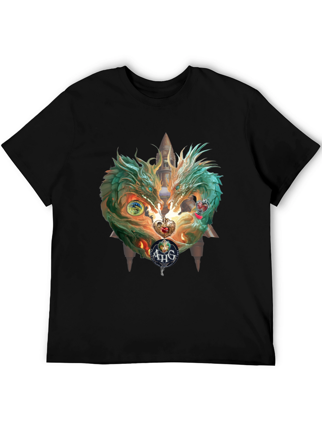 Camiseta Dragones Gemelos Fantásticos