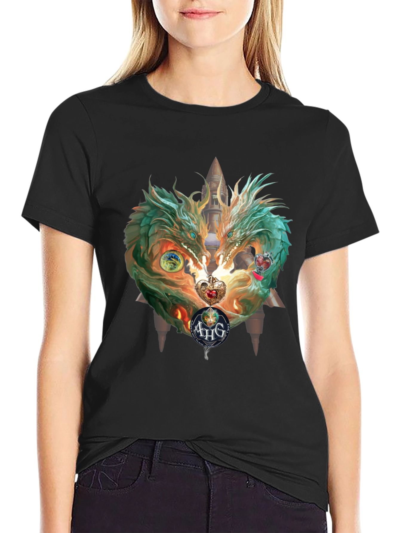 Camiseta Dragones Gemelos Fantásticos