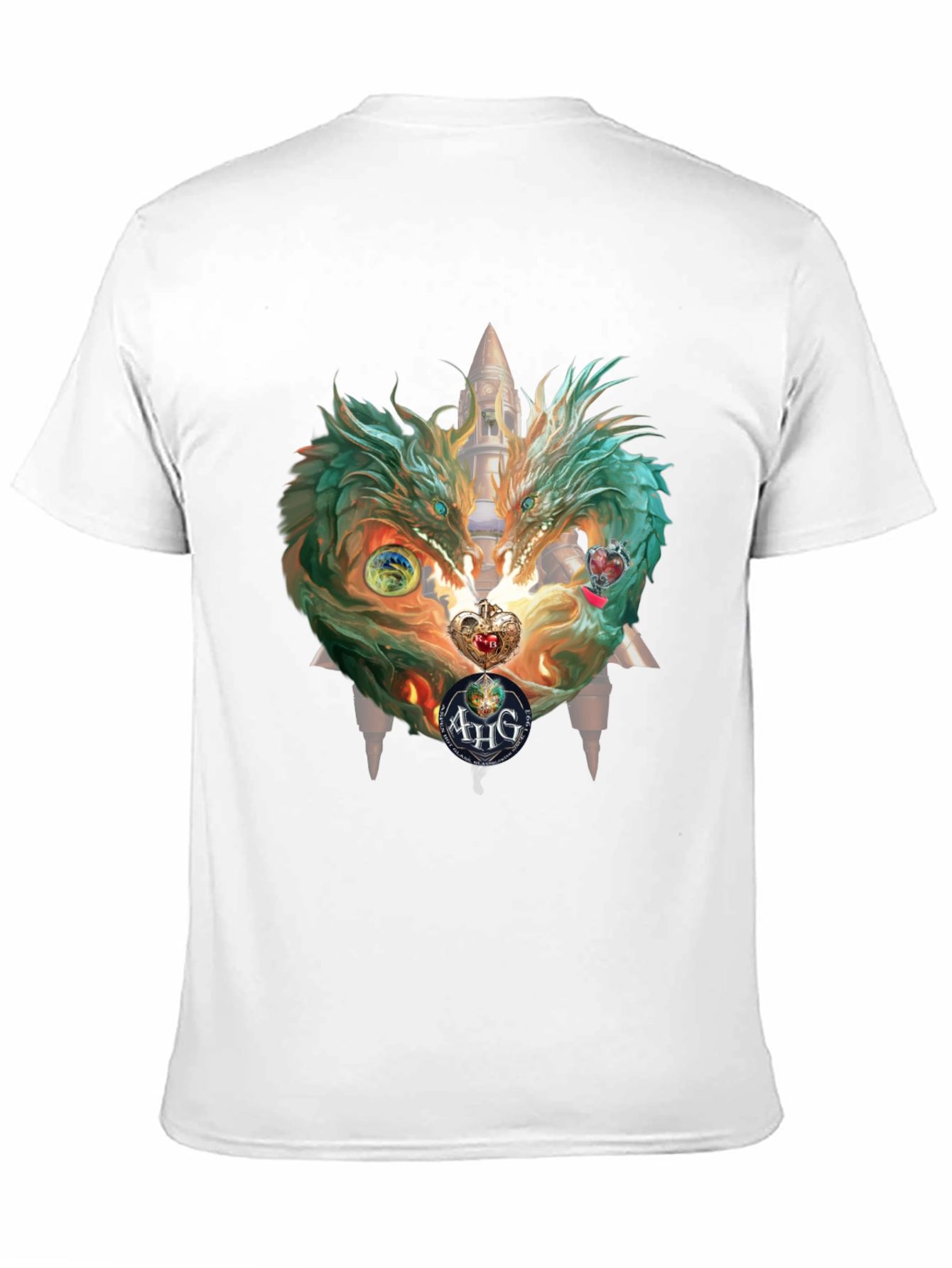 Camiseta Dragones Gemelos Fantásticos