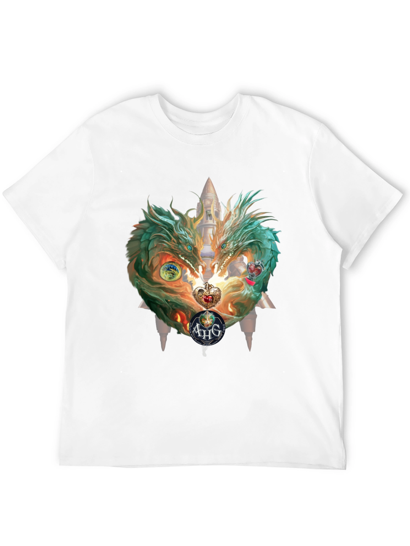 Camiseta Dragones Gemelos Fantásticos