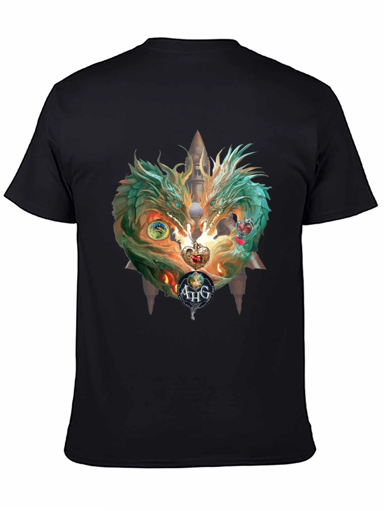 Camiseta Dragones Gemelos Fantásticos
