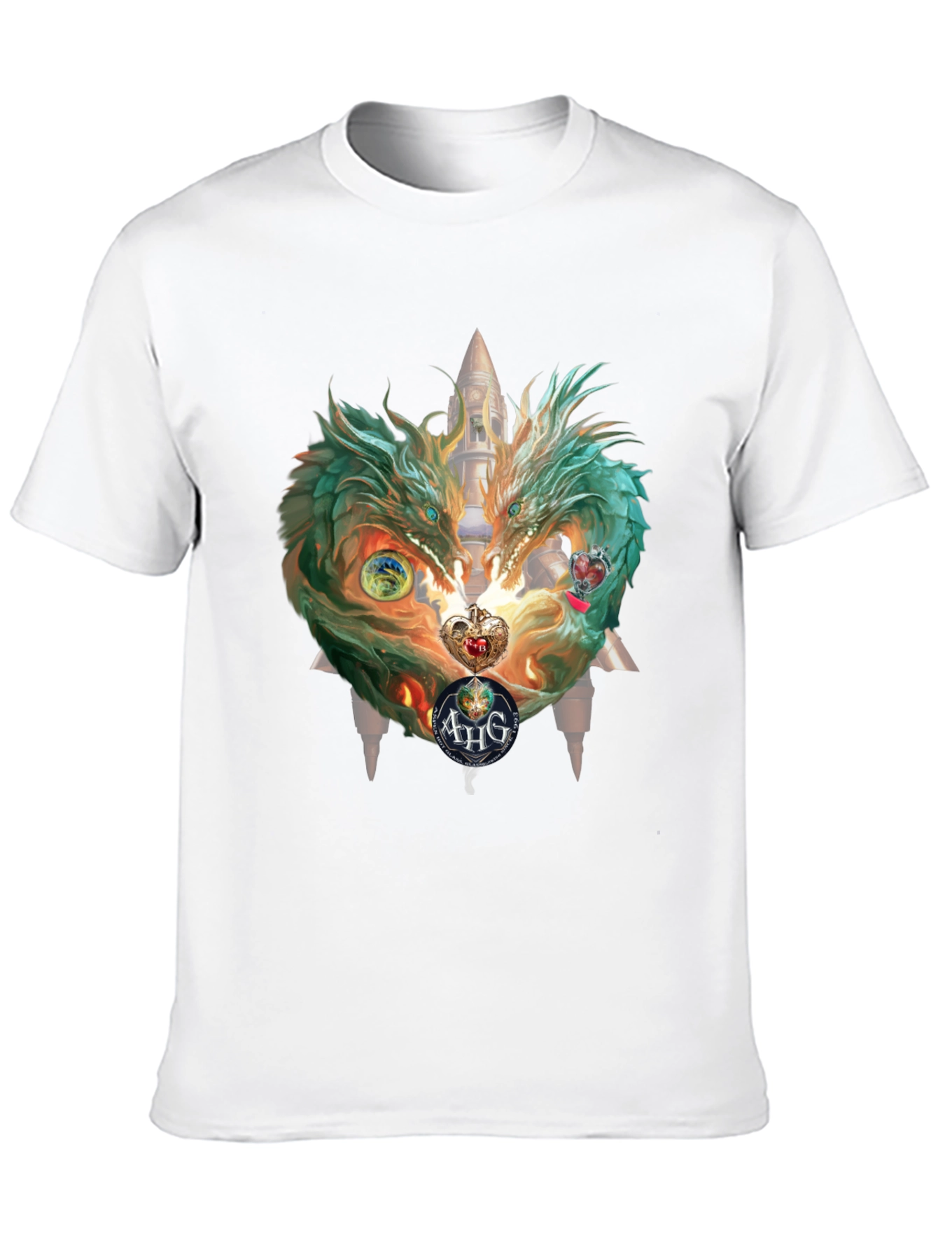 Camiseta Dragones Gemelos Fantásticos