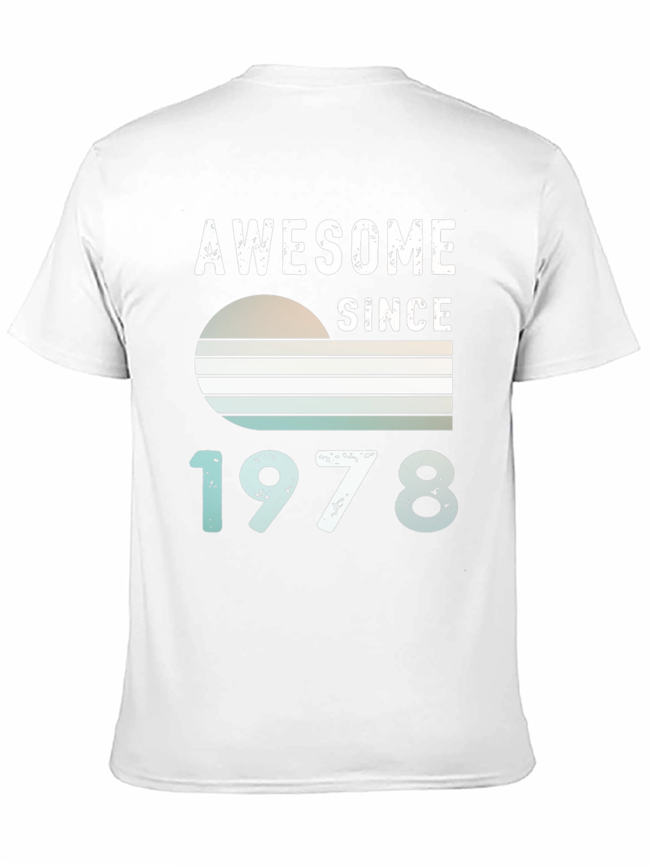 Camiseta Awesome Since 1978 para Hombre