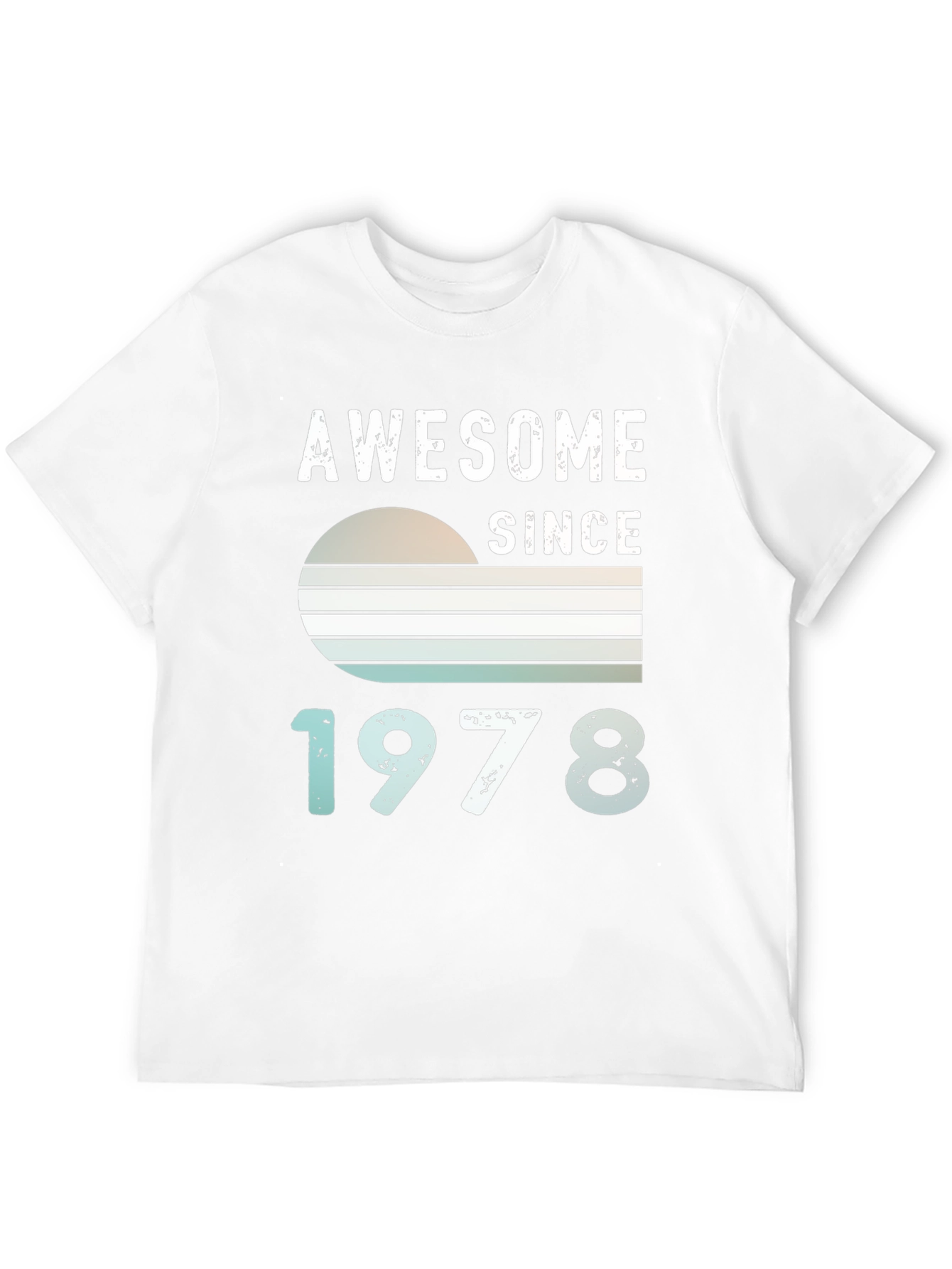 Camiseta Awesome Since 1978 para Hombre