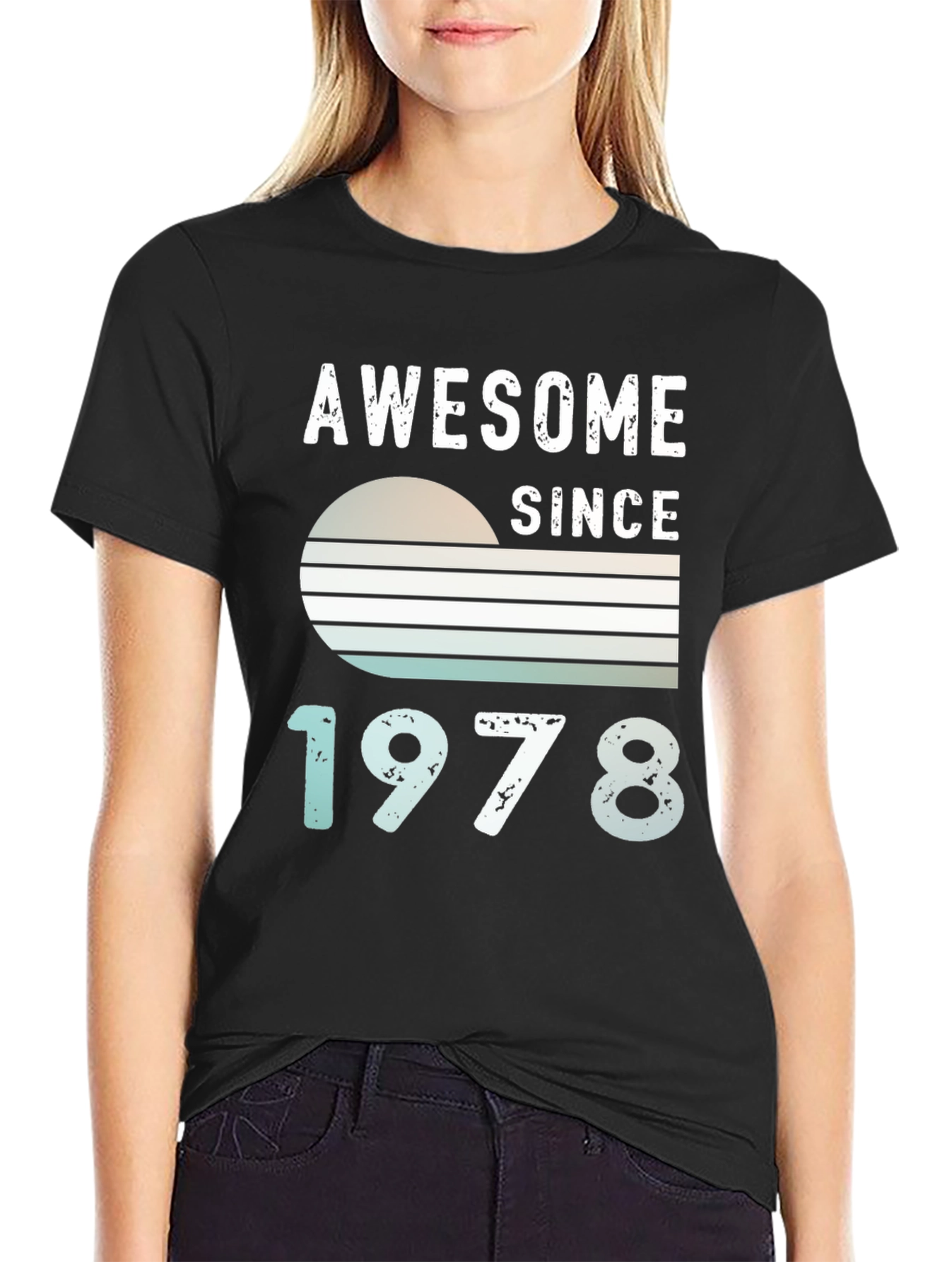 Camiseta Awesome Since 1978 para Hombre