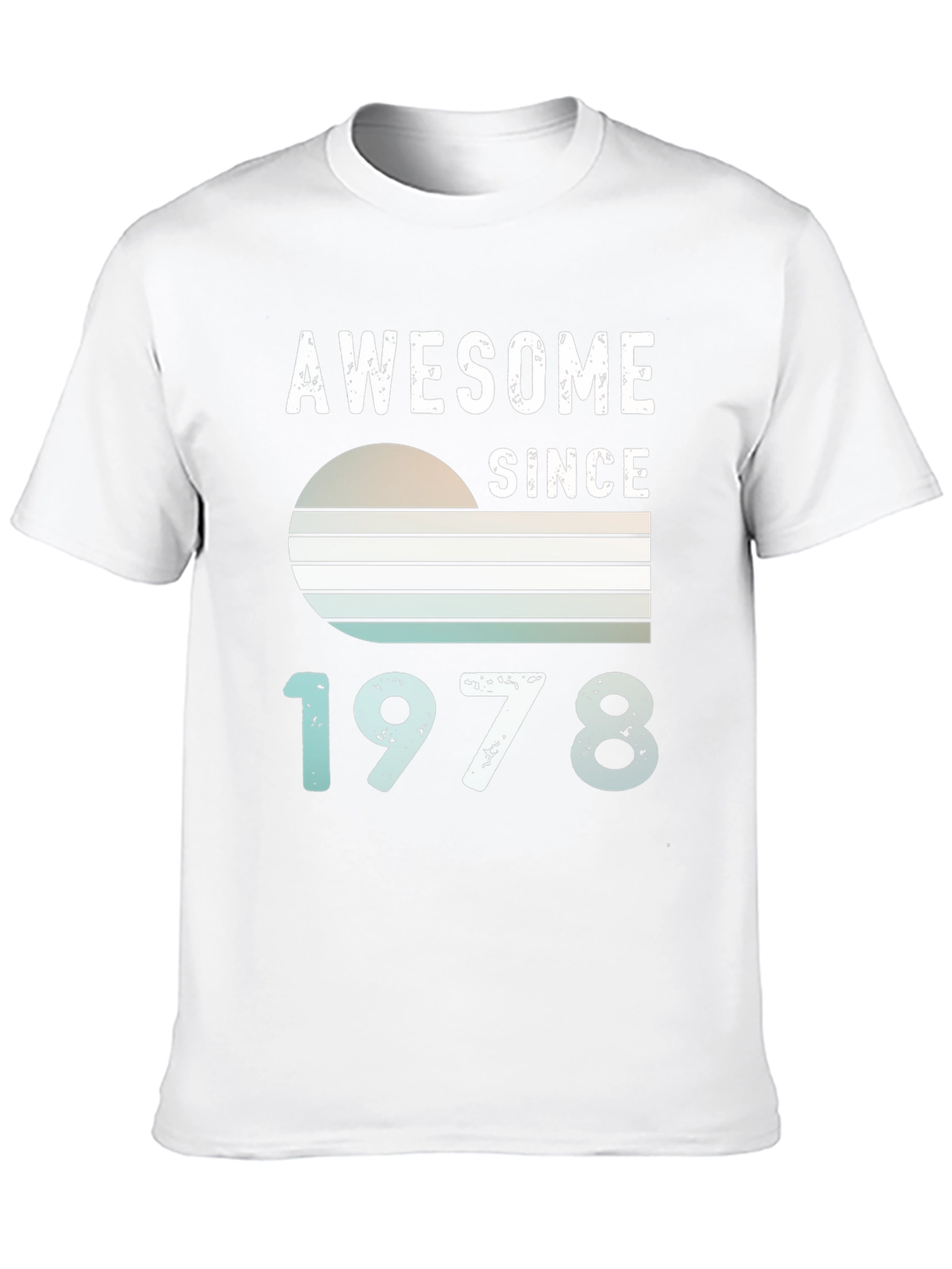 Camiseta Awesome Since 1978 para Hombre