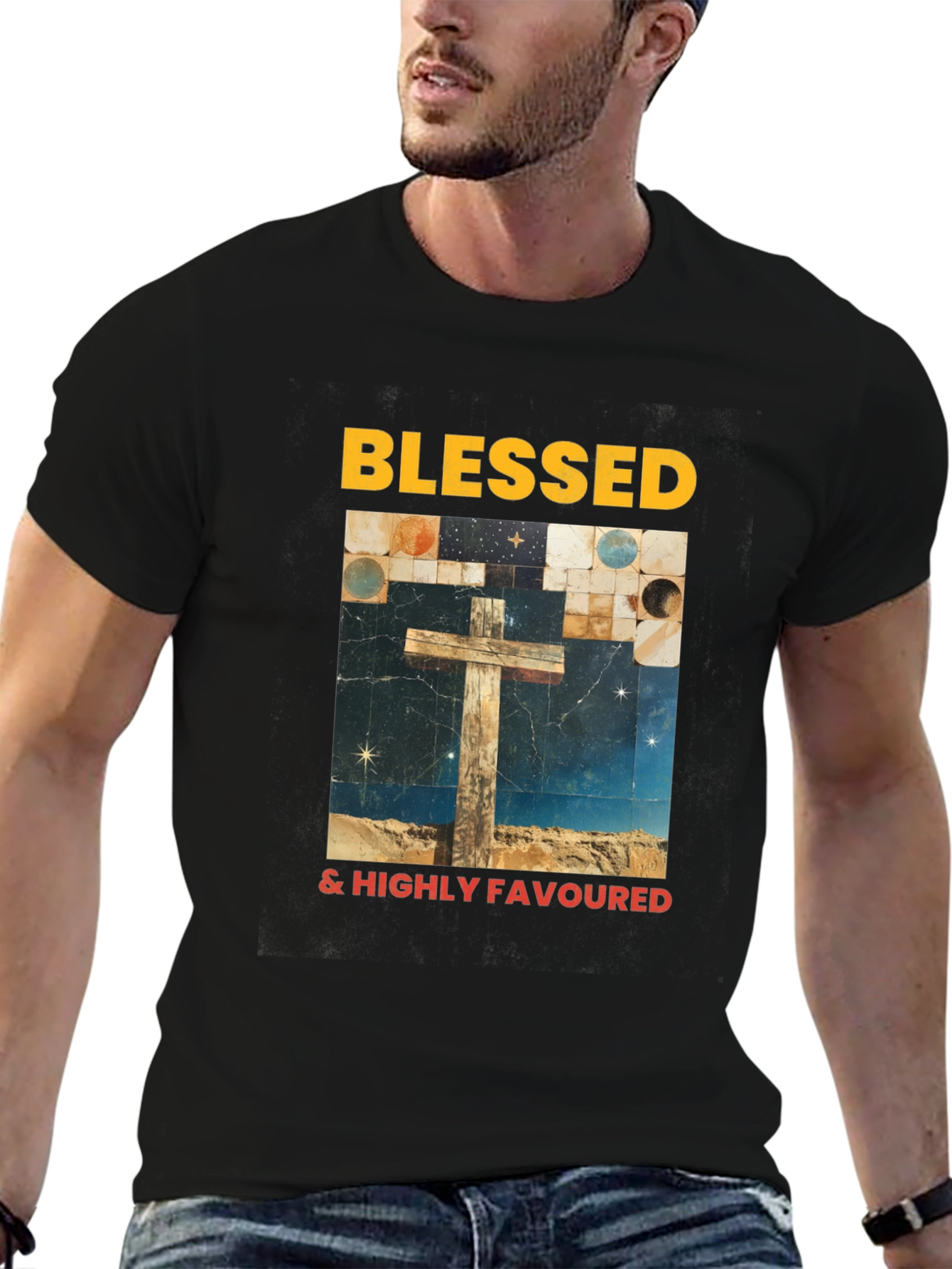 Camiseta Blessed & Highly Favoured