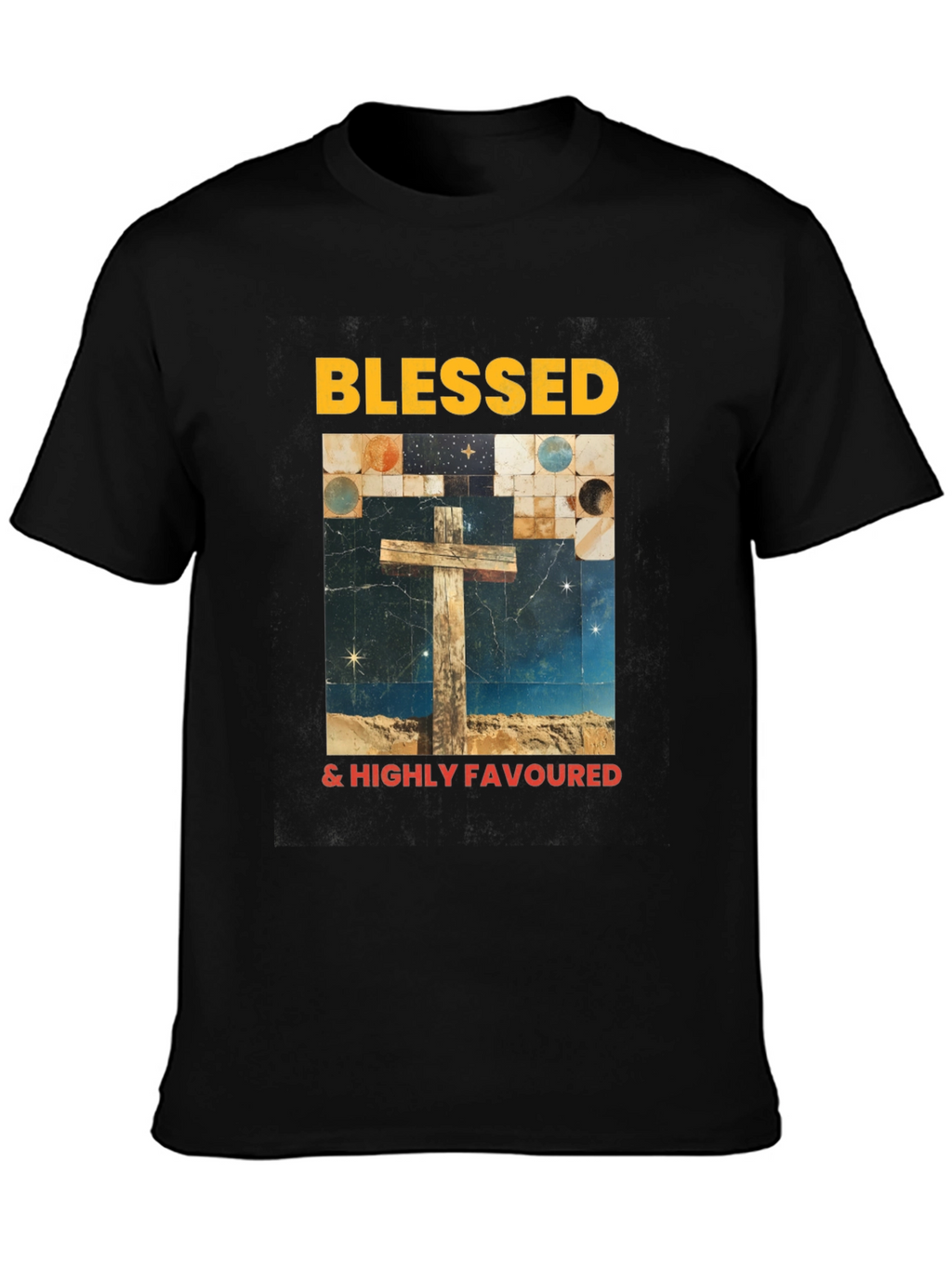 Camiseta Blessed & Highly Favoured