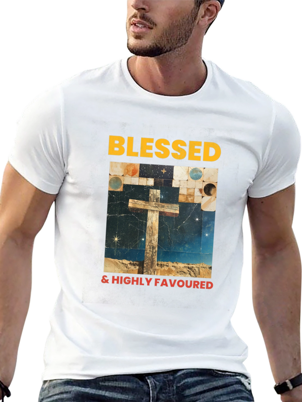 Camiseta Blessed & Highly Favoured