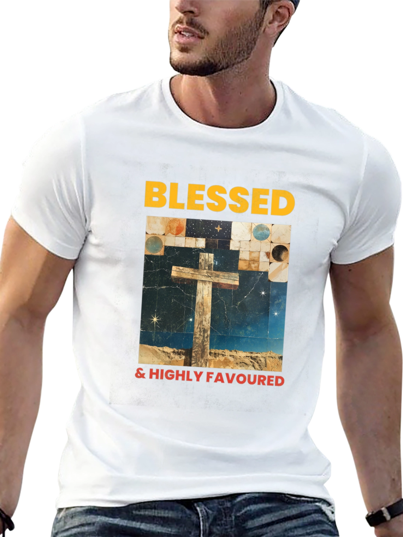 Camiseta Blessed & Highly Favoured