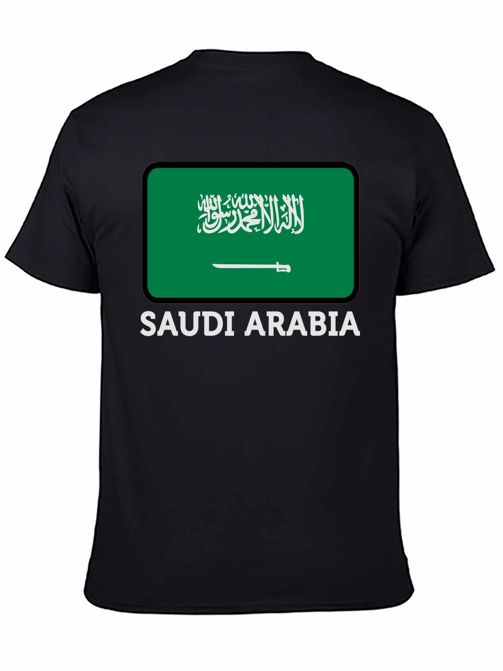 Camiseta Arabia Saudita - Diseño Bandera