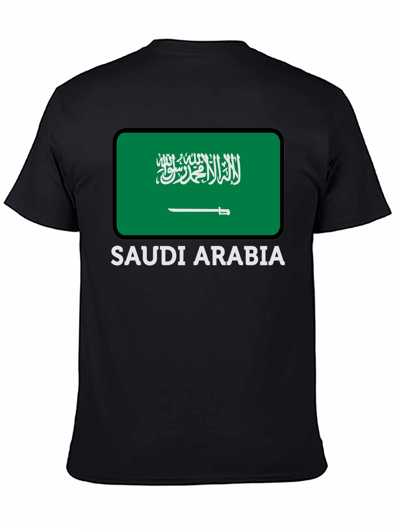 Camiseta Arabia Saudita - Diseño Bandera