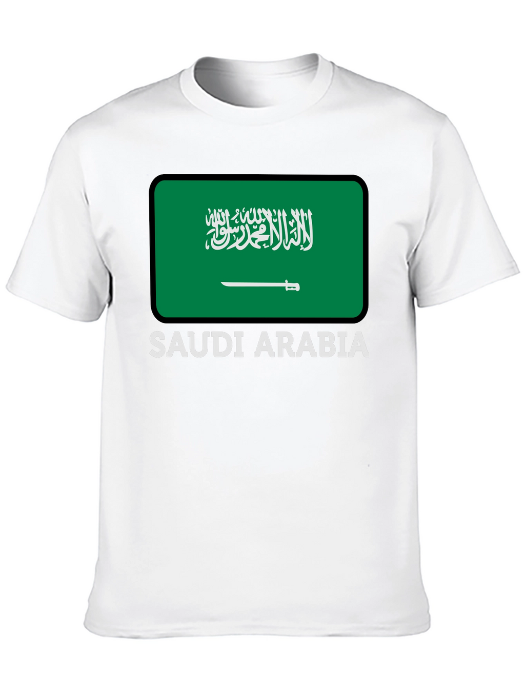 Camiseta Arabia Saudita - Diseño Bandera