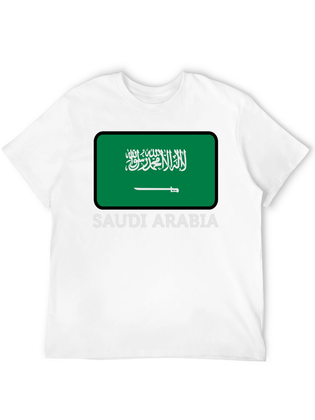 Camiseta Arabia Saudita - Diseño Bandera