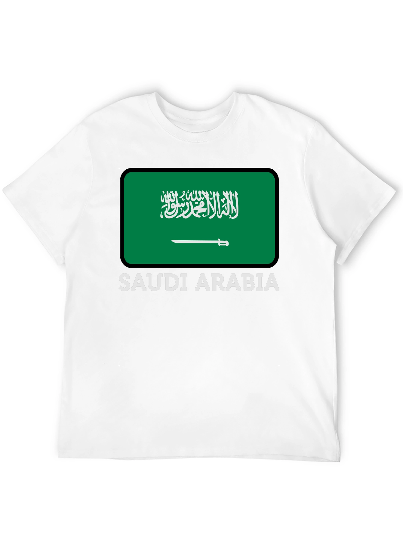 Camiseta Arabia Saudita - Diseño Bandera
