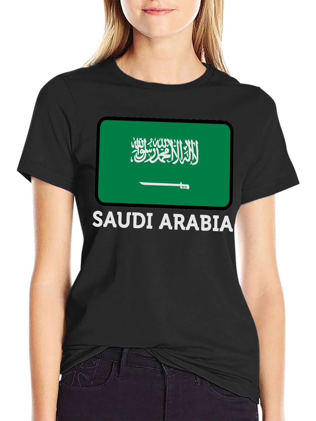 Camiseta Arabia Saudita - Diseño Bandera