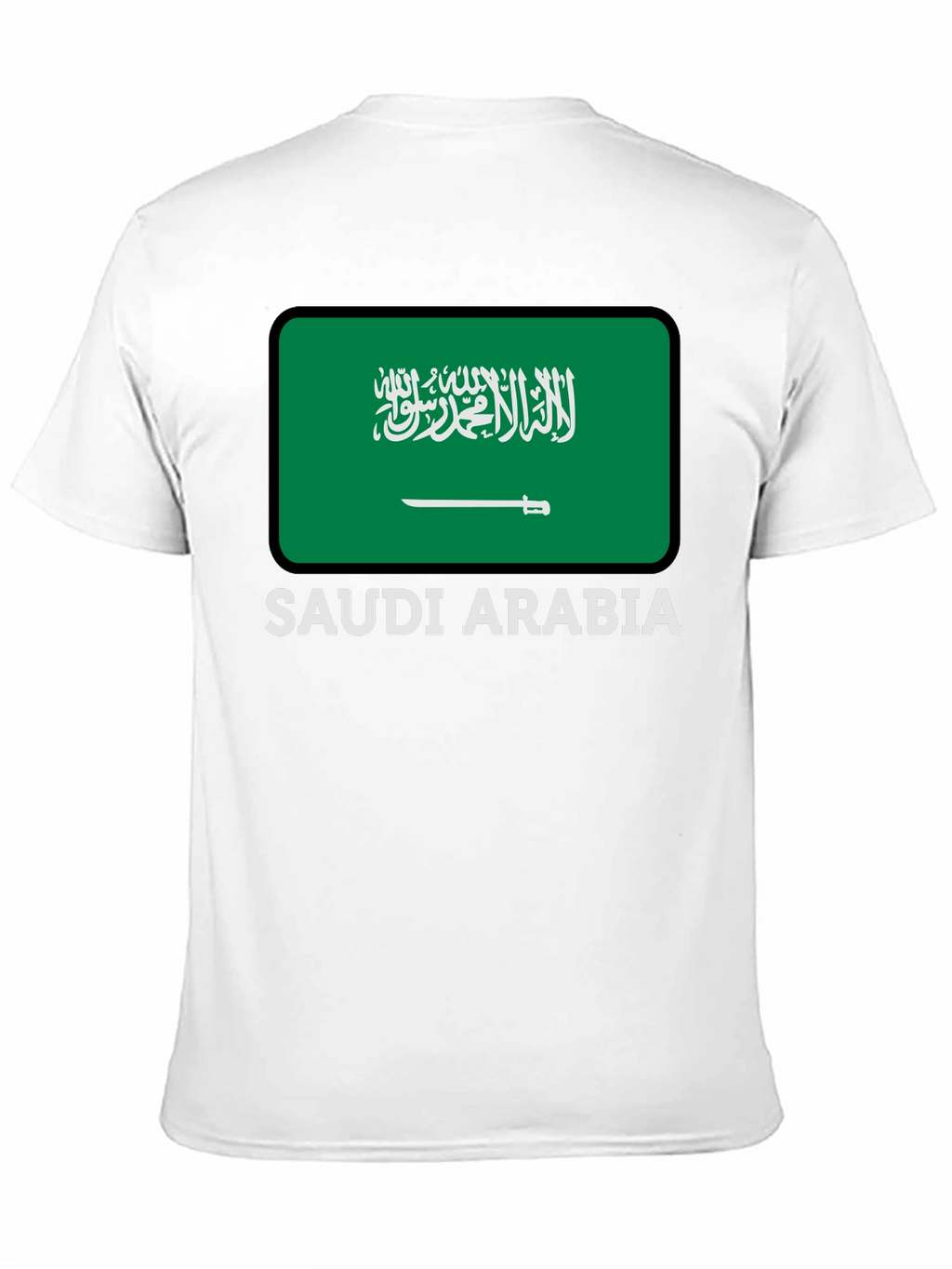 Camiseta Arabia Saudita - Diseño Bandera