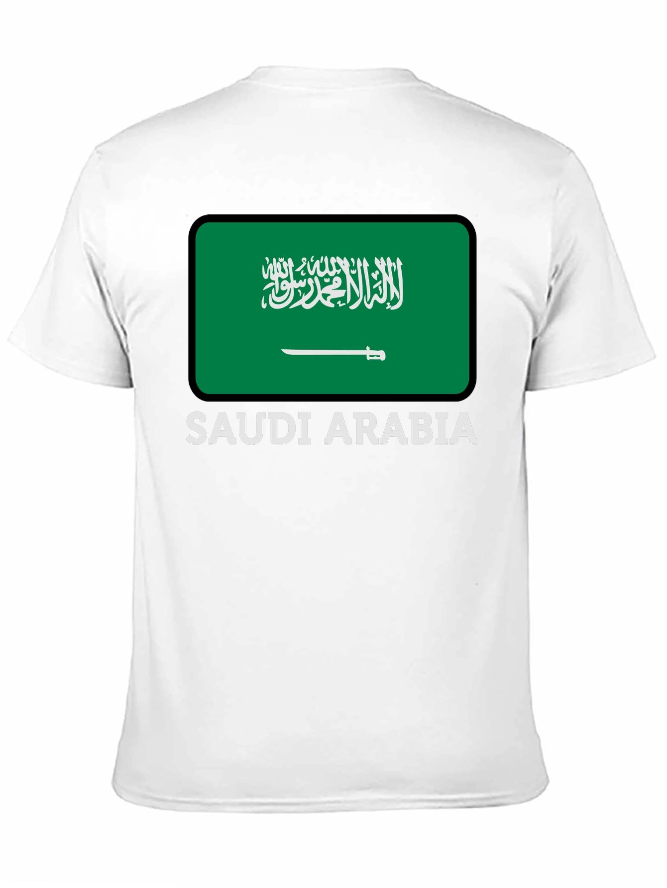 Camiseta Arabia Saudita - Diseño Bandera