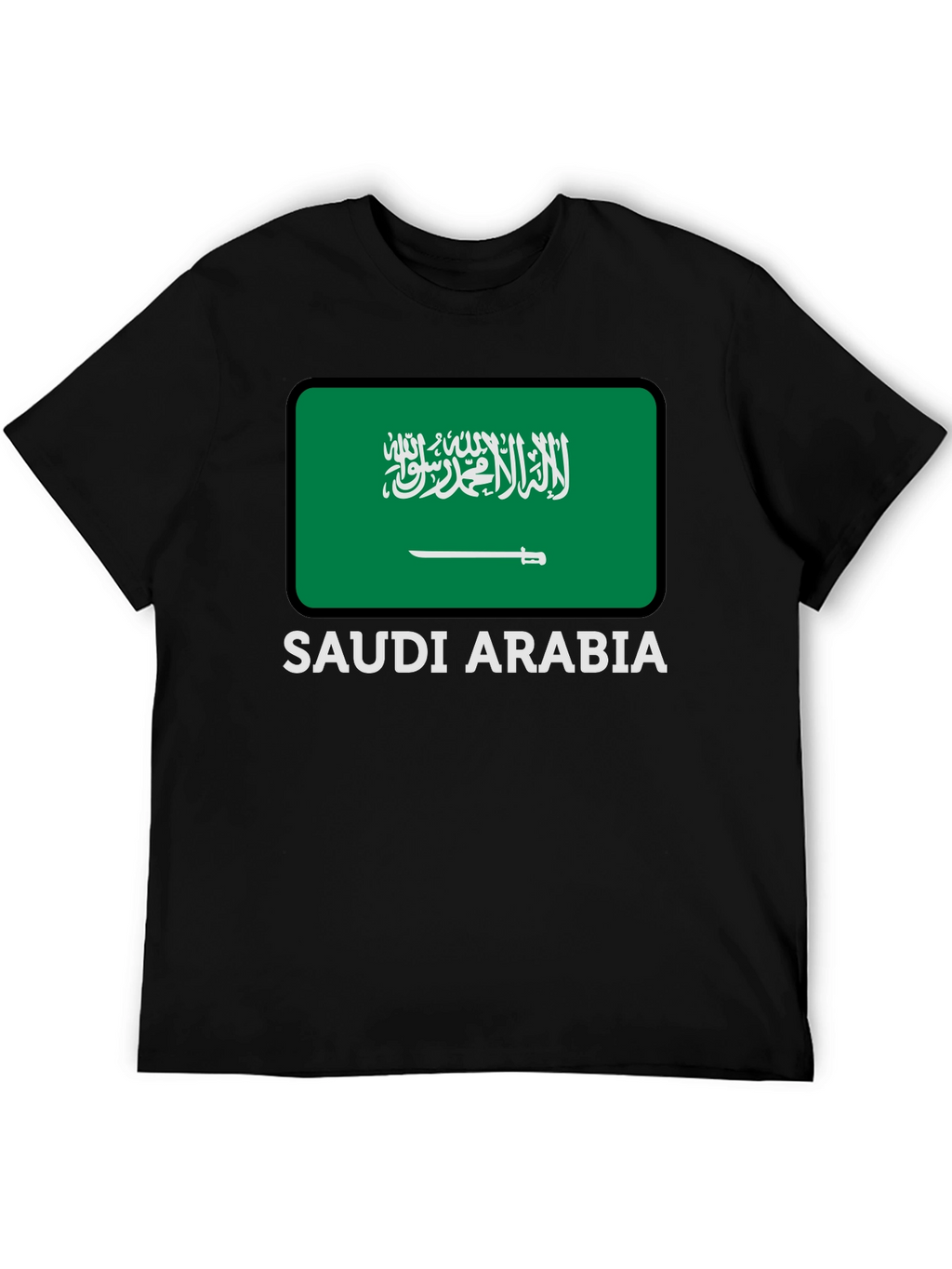 Camiseta Arabia Saudita - Diseño Bandera