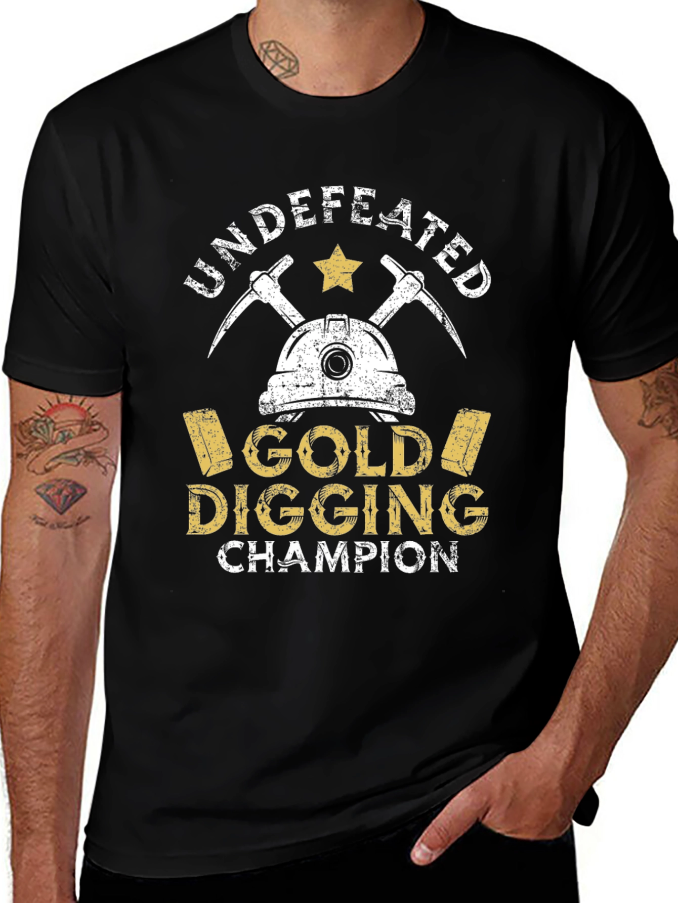 Camiseta Campeón Buscador de Oro Invencible
