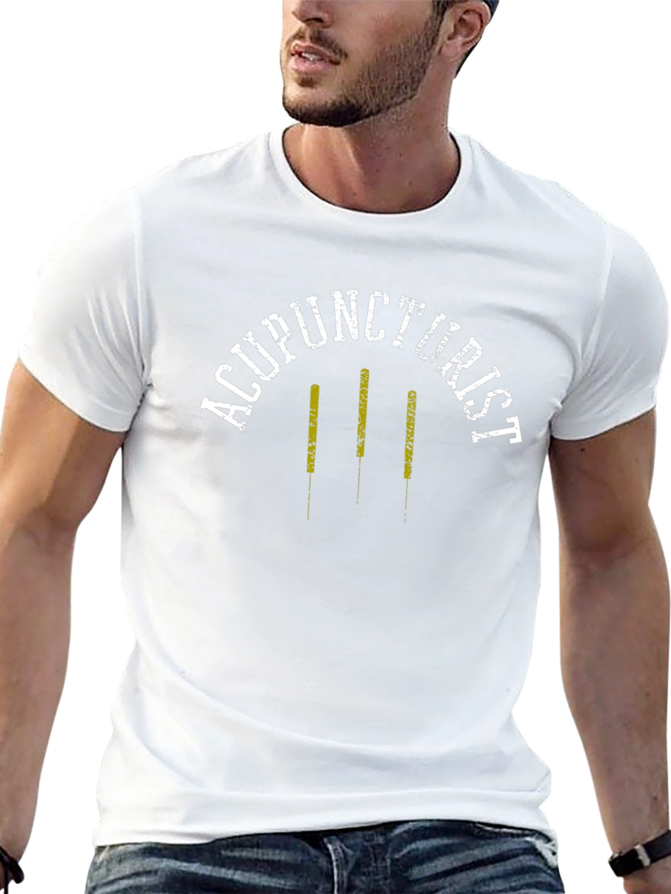 Camiseta Acupunturista Unisex Negra
