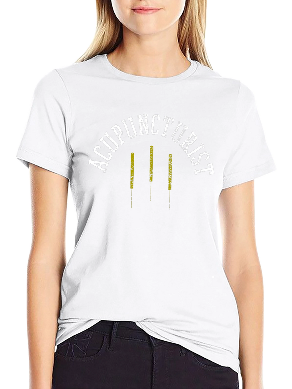 Camiseta Acupunturista Unisex Negra