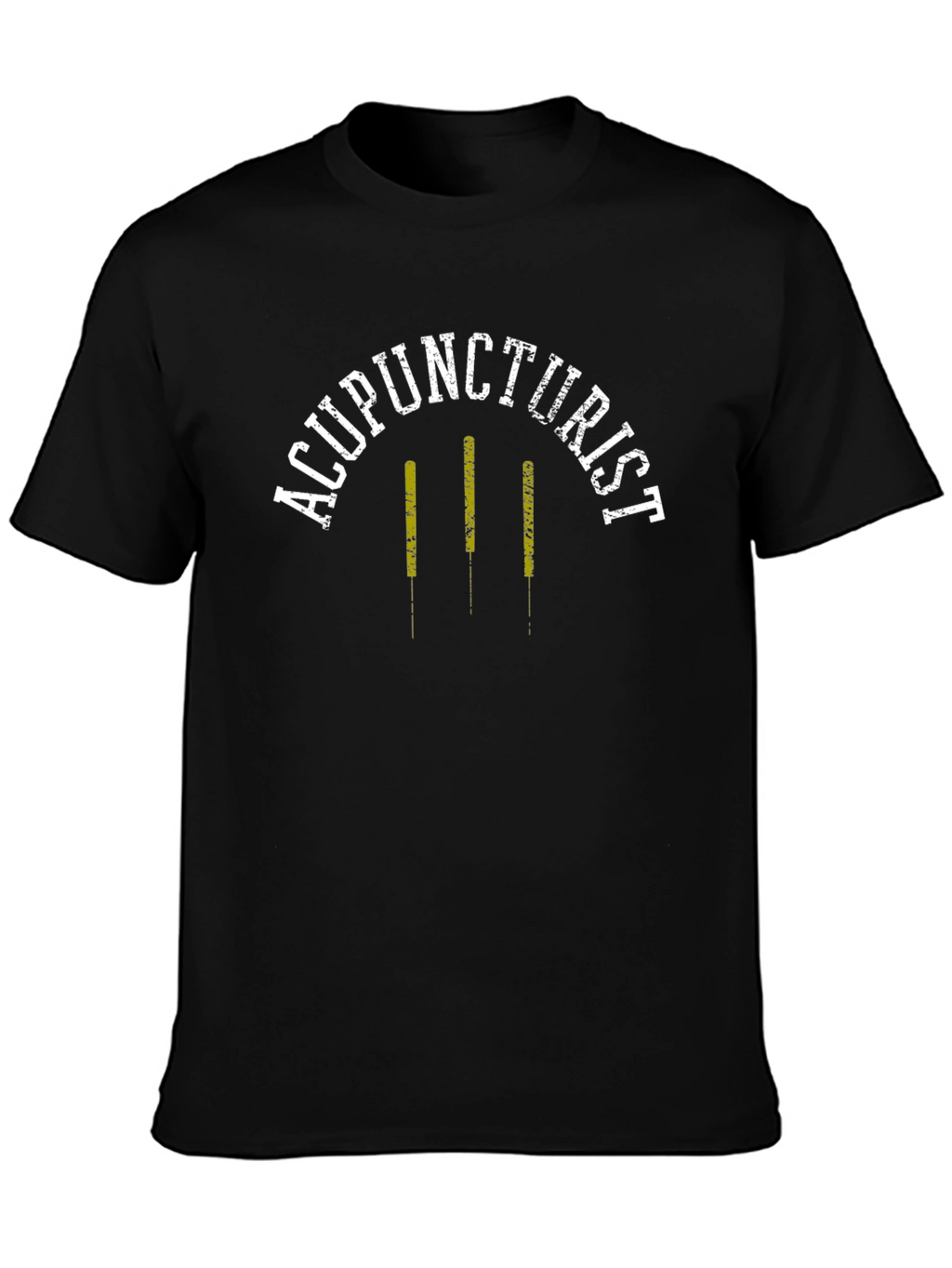 Camiseta Acupunturista Unisex Negra