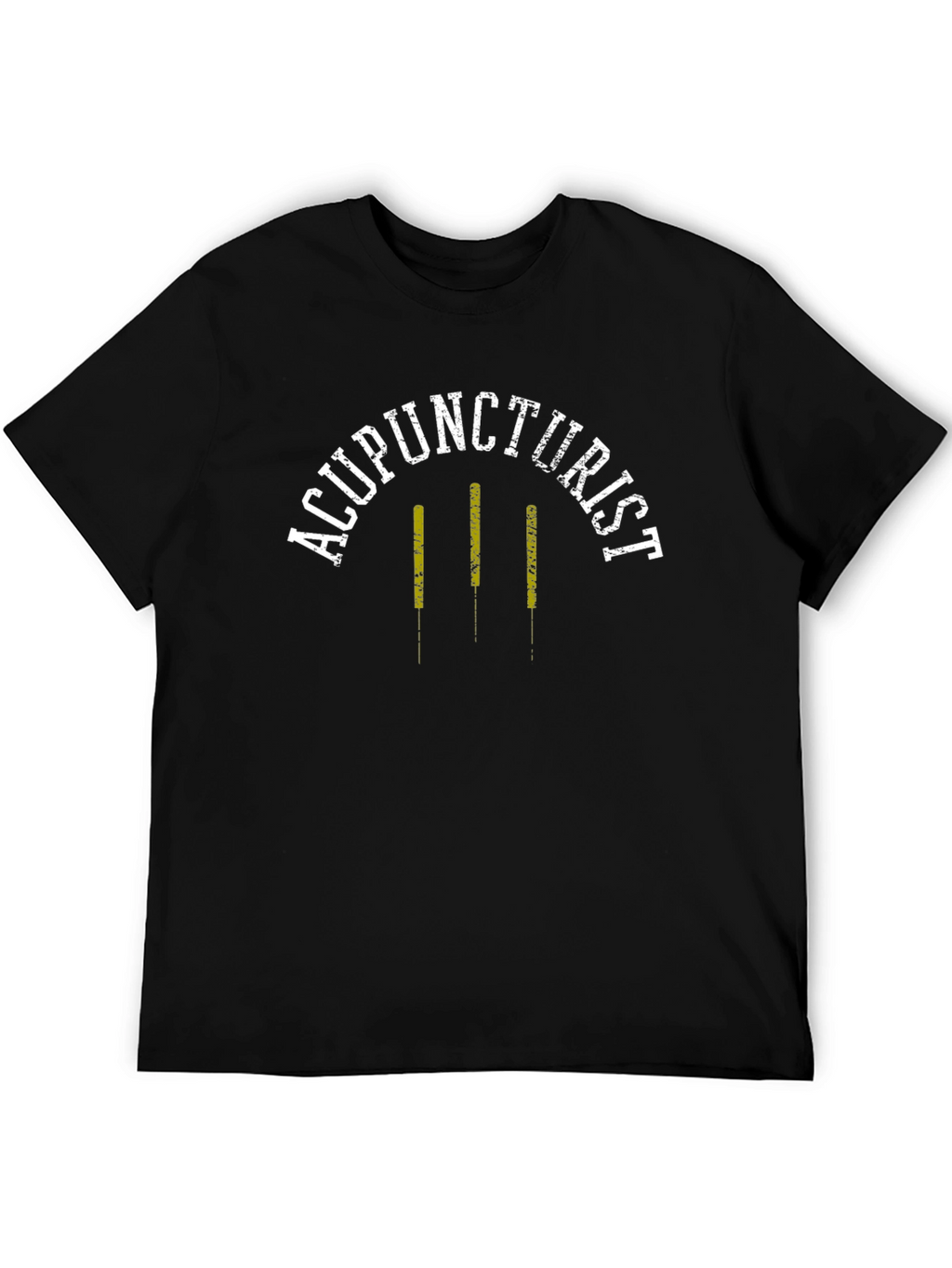 Camiseta Acupunturista Unisex Negra
