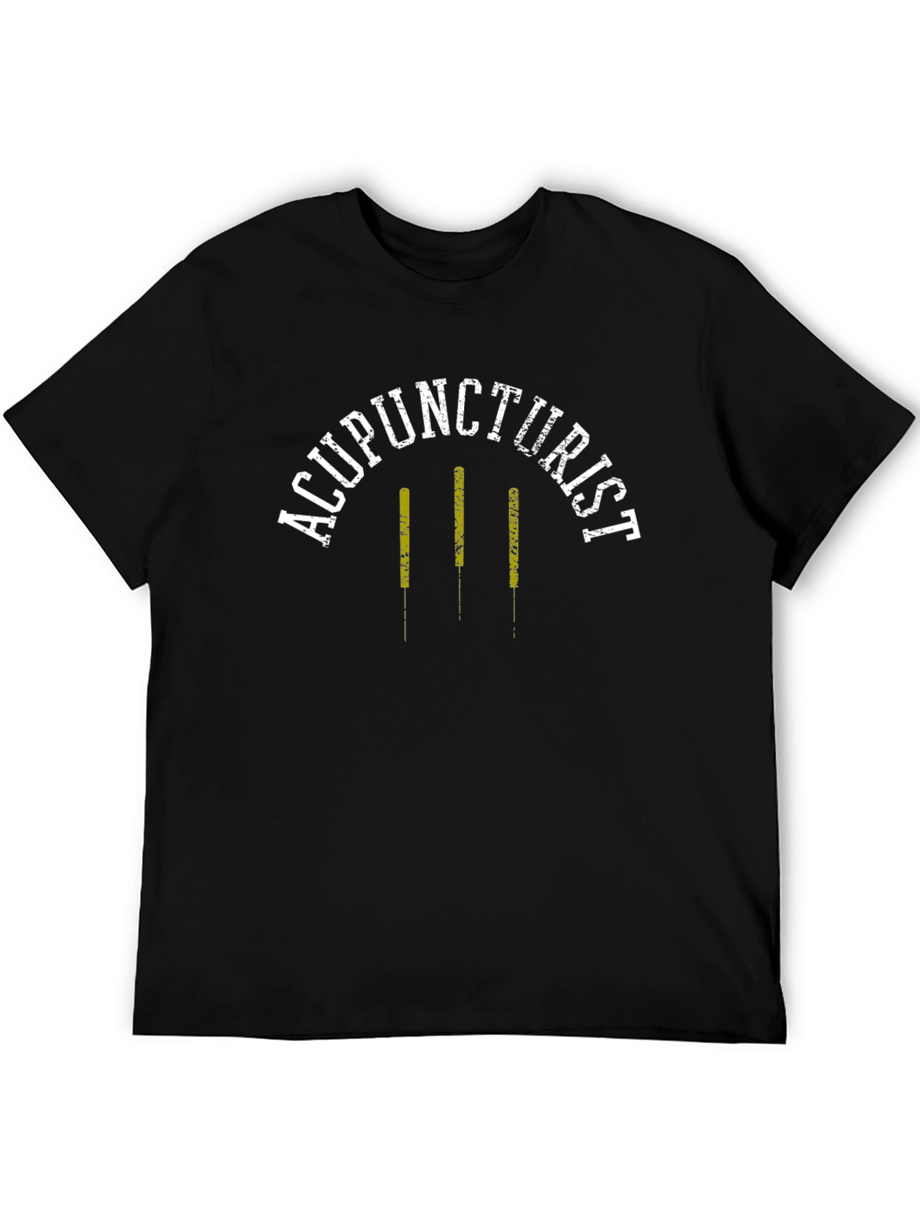 Camiseta Acupunturista Unisex Negra