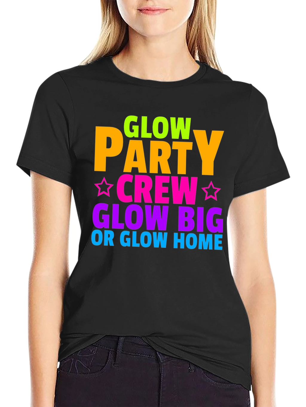 Camiseta Fiesta Glow: ¡Brilla en la Noche!