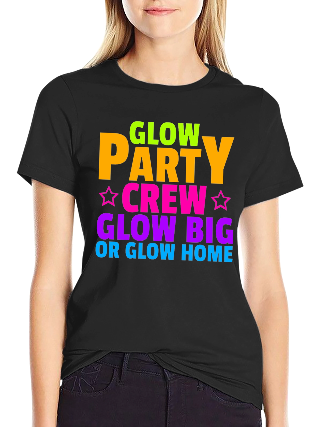 Camiseta Fiesta Glow: ¡Brilla en la Noche!