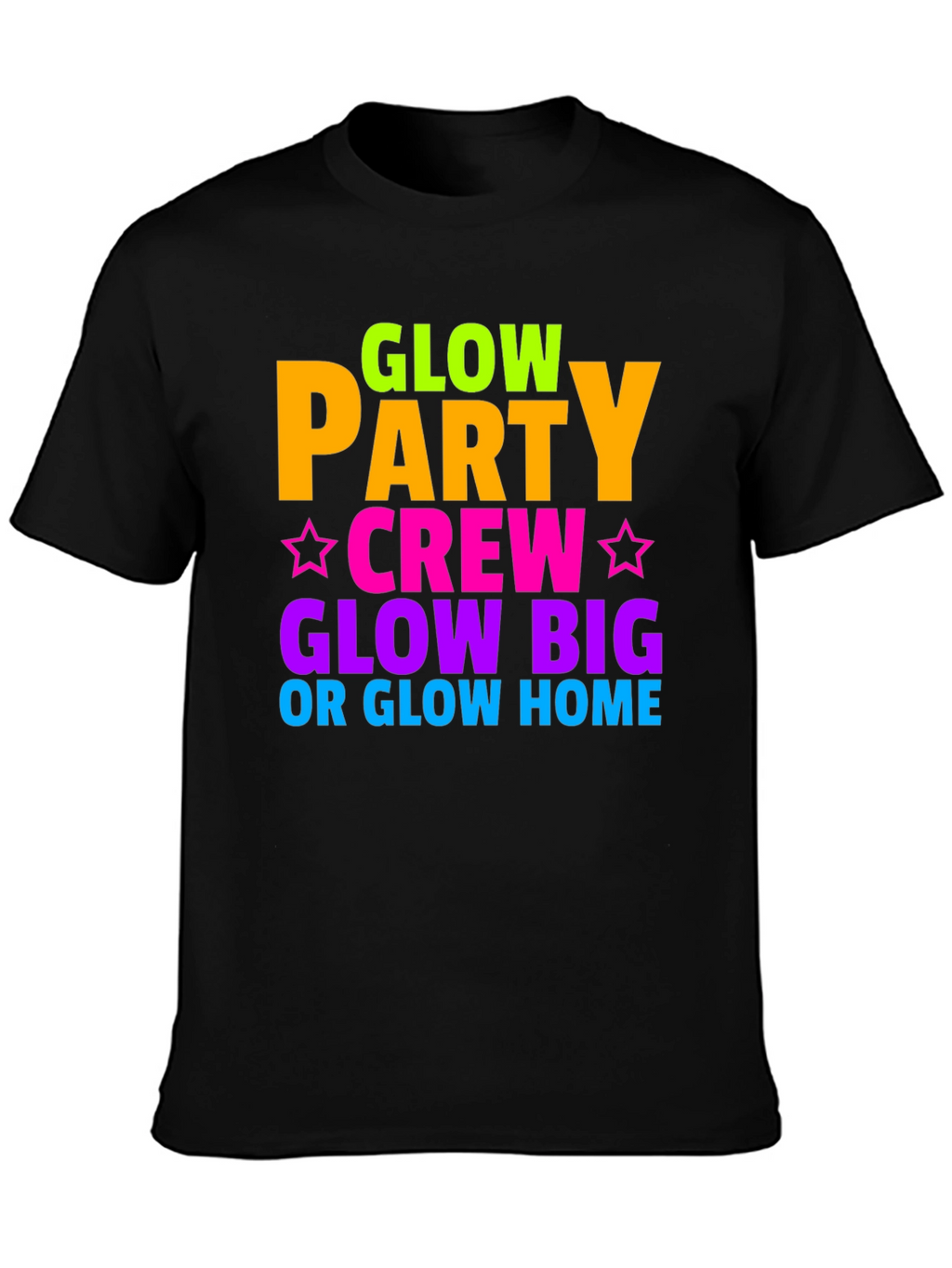 Camiseta Fiesta Glow: ¡Brilla en la Noche!