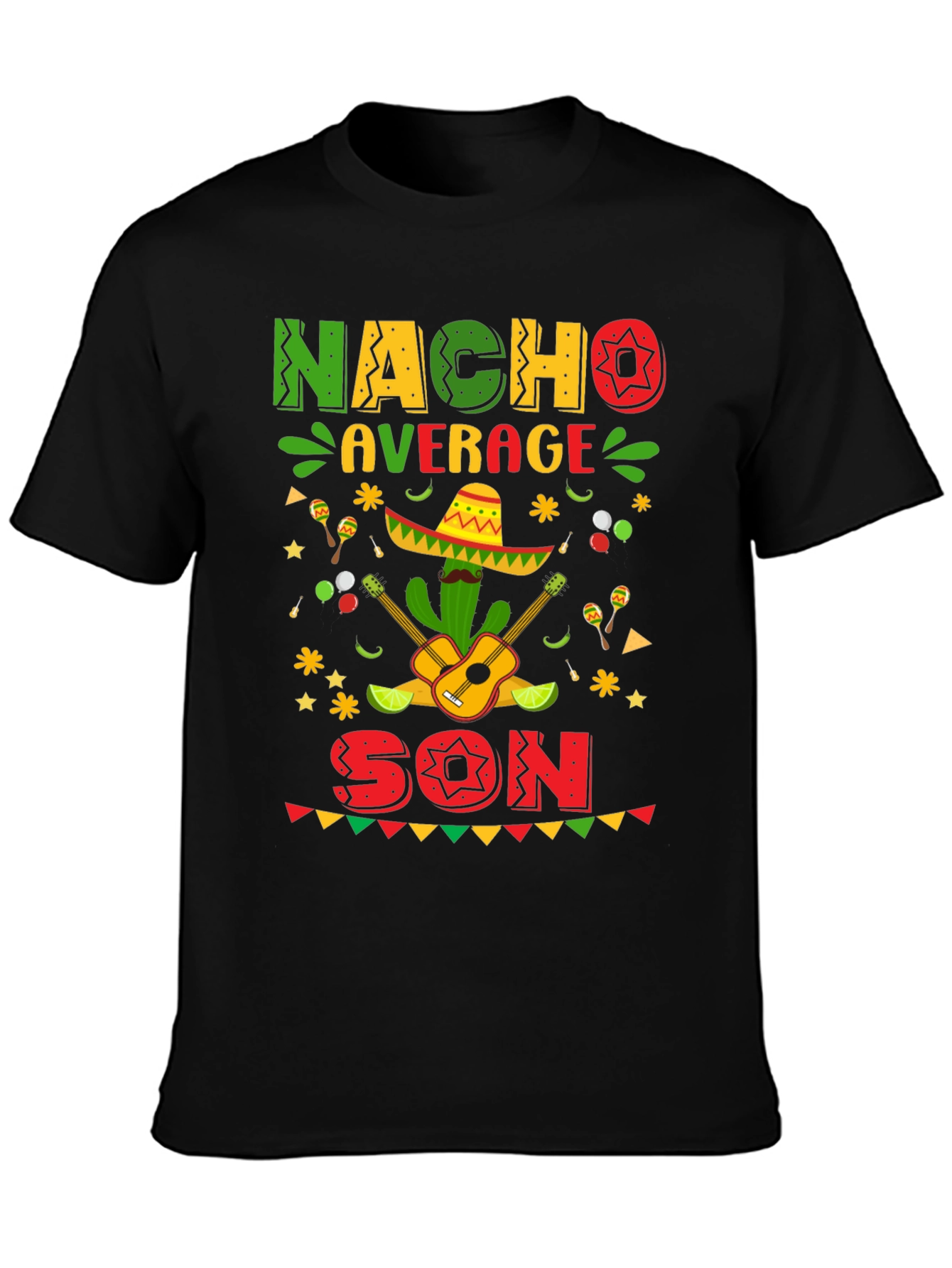 Camiseta Divertida Nacho Average Son