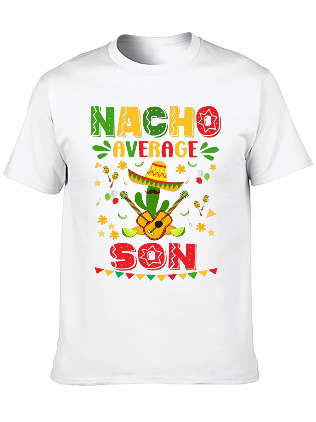 Camiseta Divertida Nacho Average Son