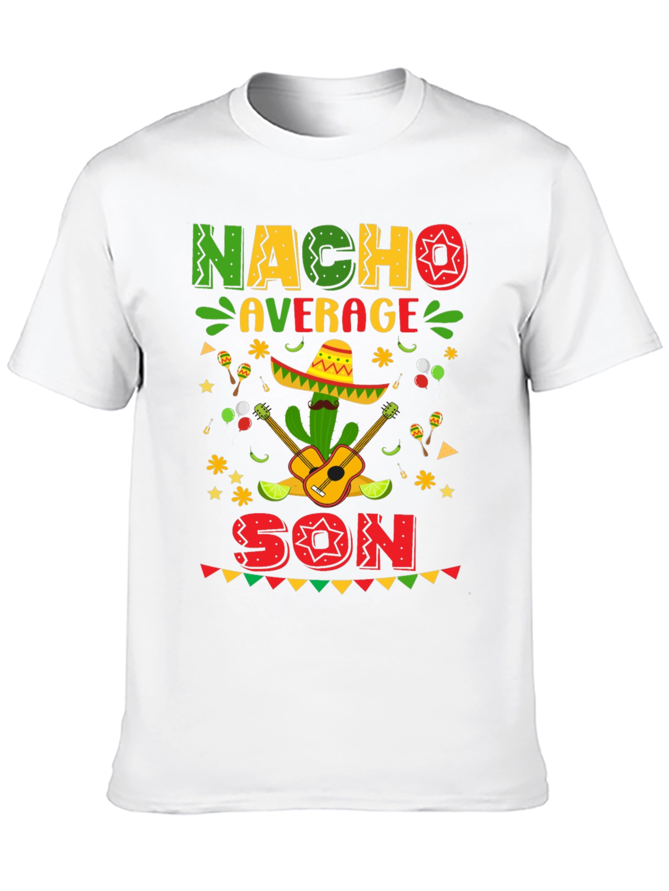 Camiseta Divertida Nacho Average Son