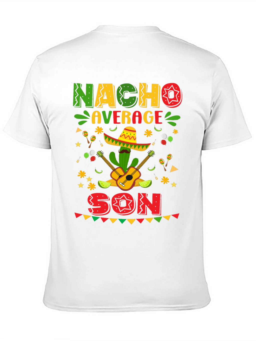 Camiseta Divertida Nacho Average Son