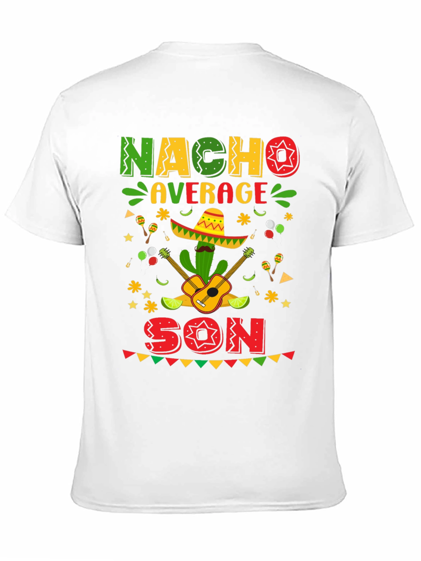 Camiseta Divertida Nacho Average Son