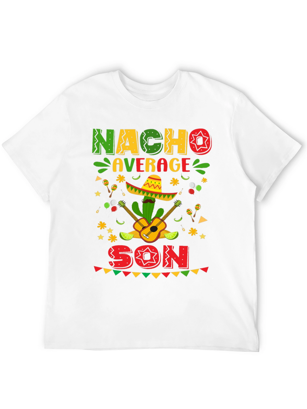 Camiseta Divertida Nacho Average Son