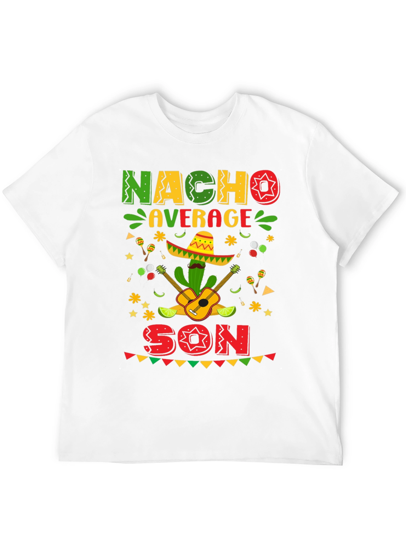 Camiseta Divertida Nacho Average Son