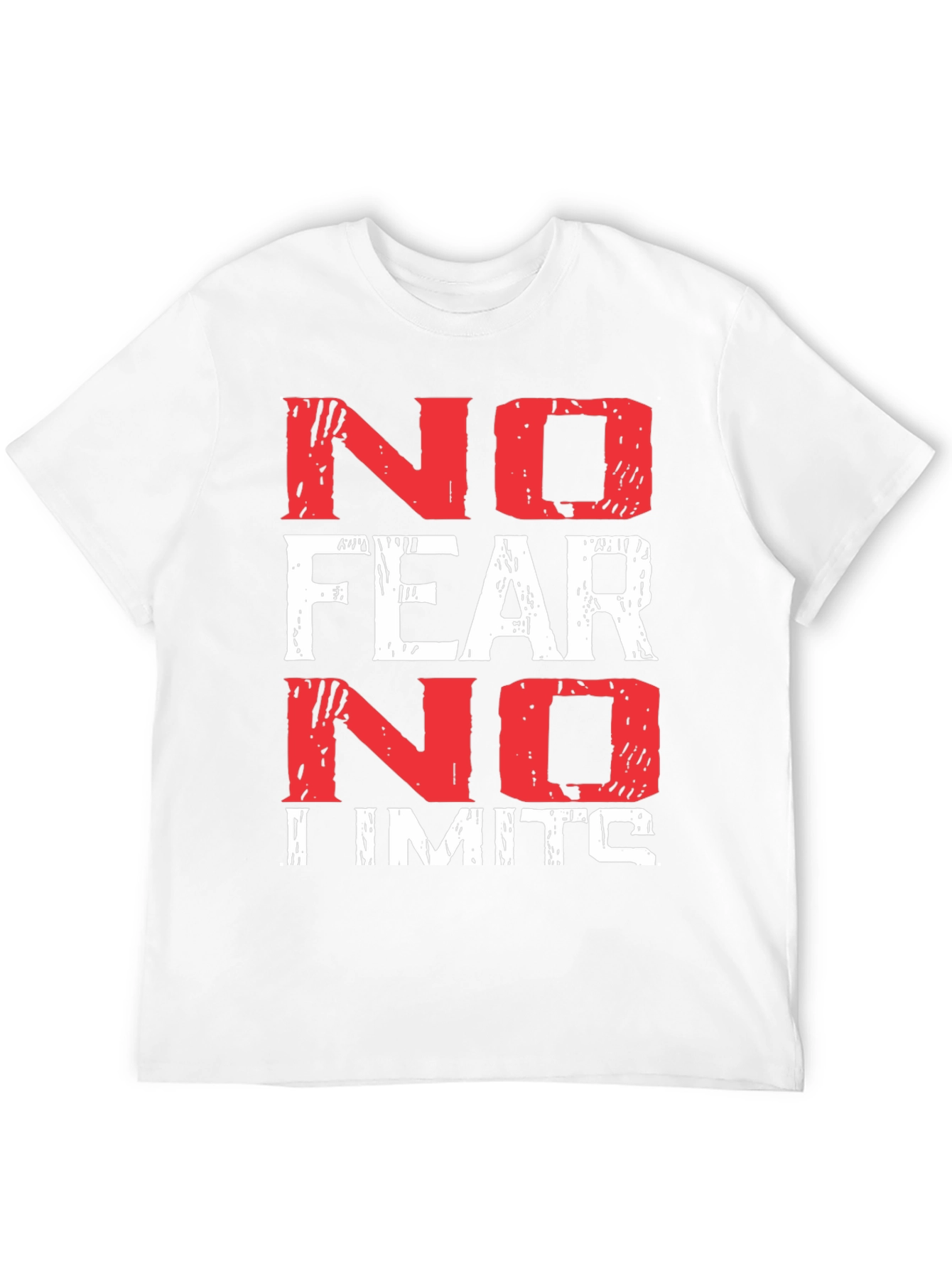 Camiseta Hombre Negra - No Fear No Limits