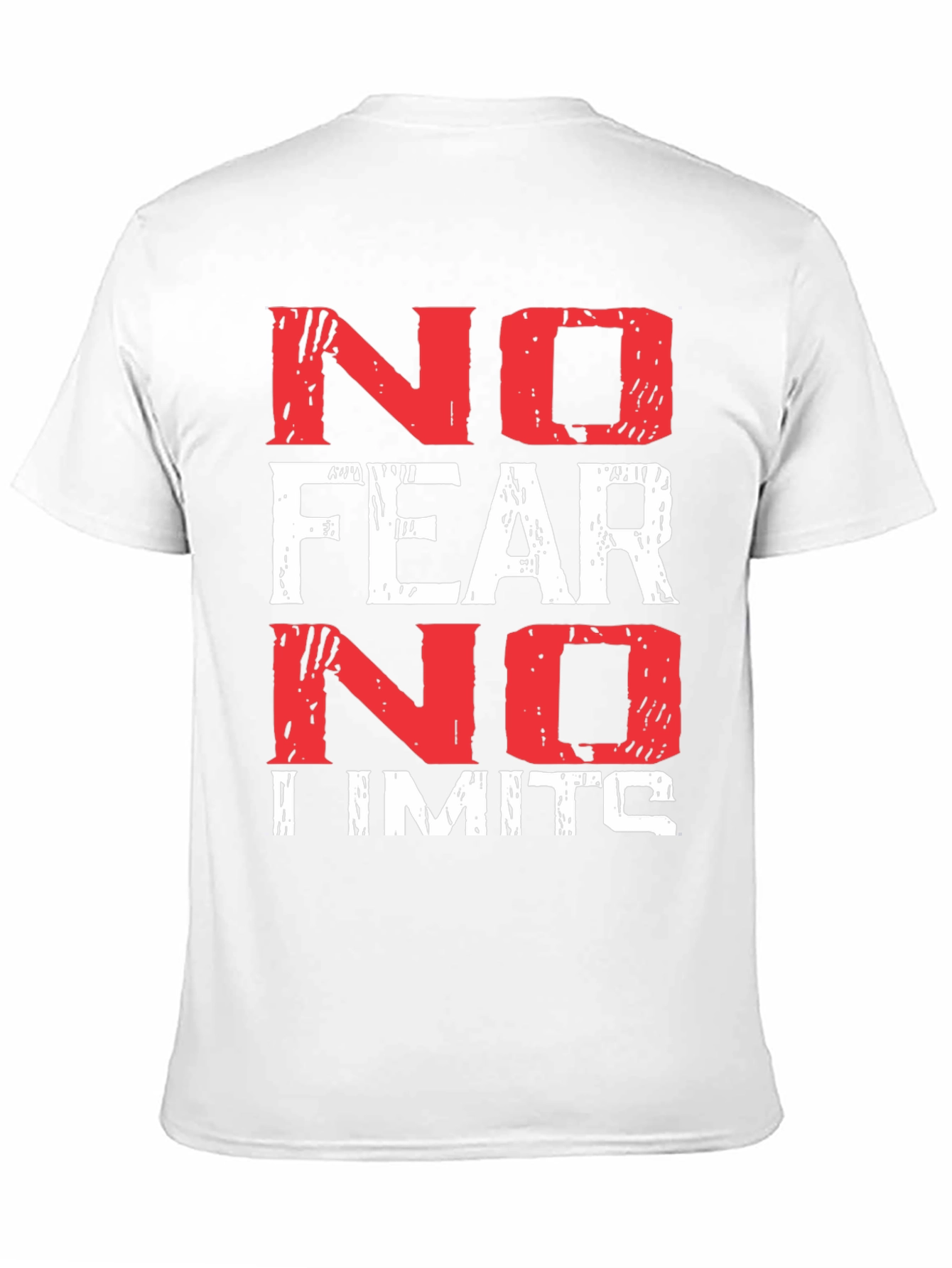 Camiseta Hombre Negra - No Fear No Limits