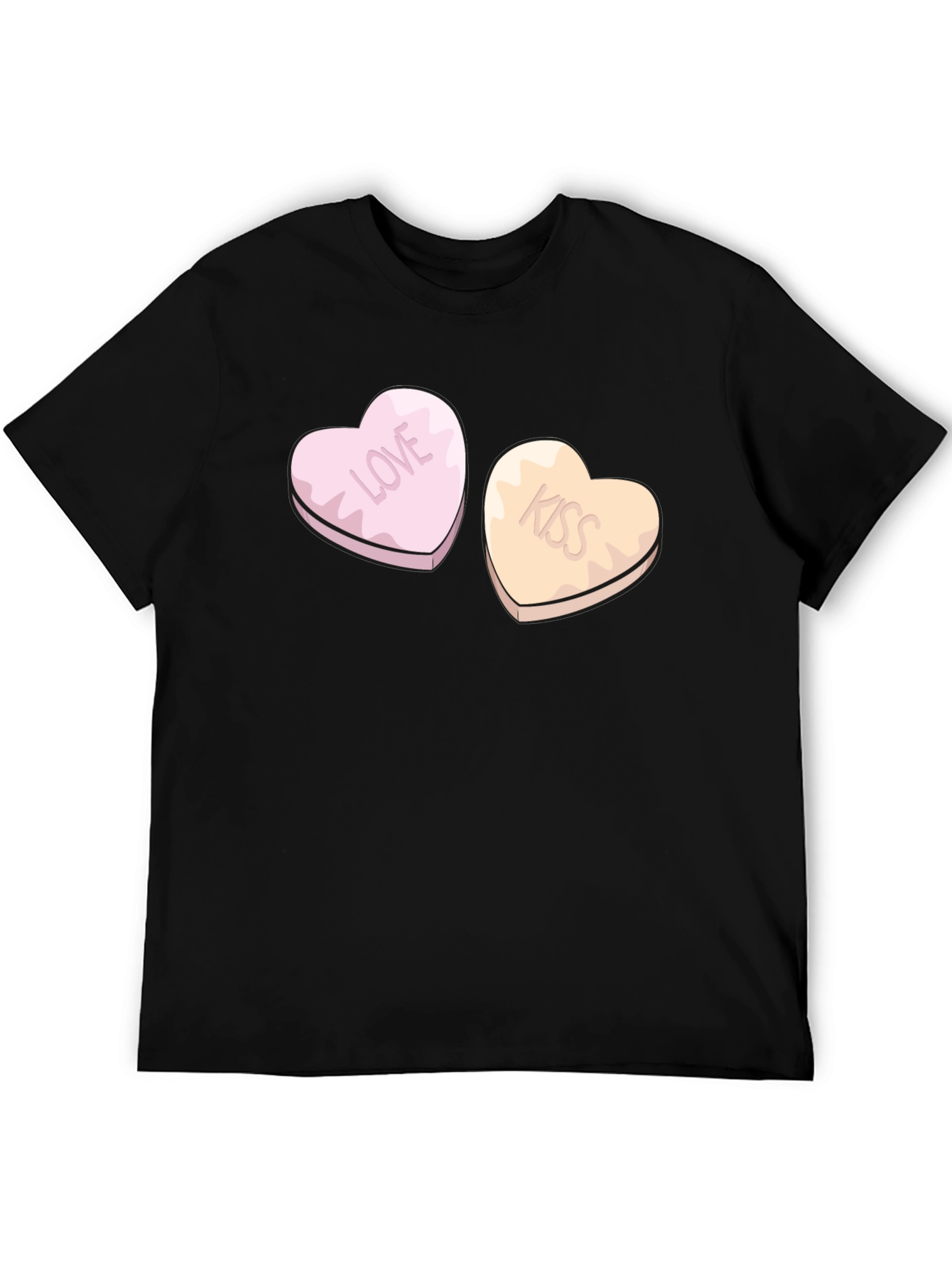 Camiseta Corazones Love & Kiss