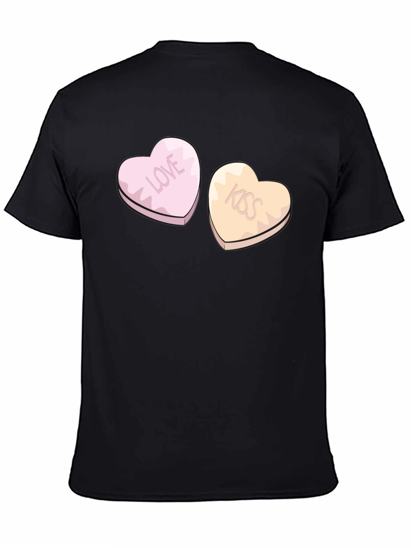 Camiseta Corazones Love & Kiss